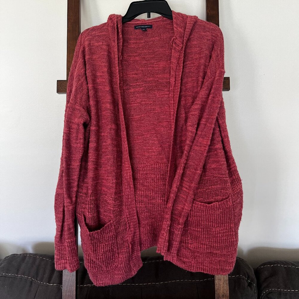 American Eagle Hooded Cardigan